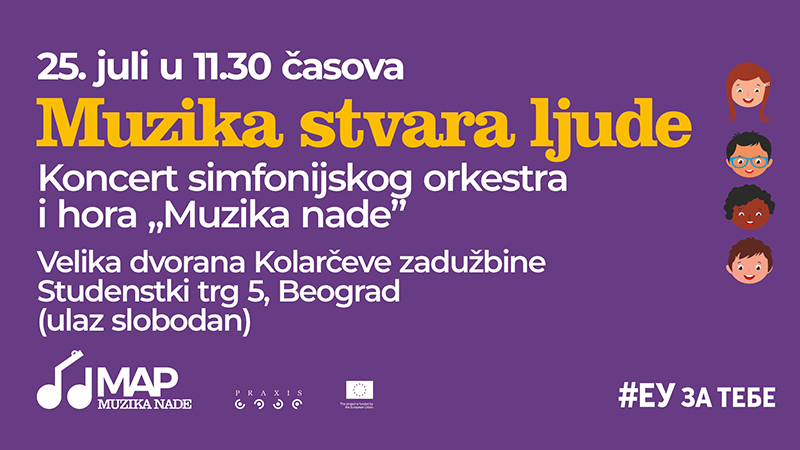 Koncert “Muzika stvara ljude”