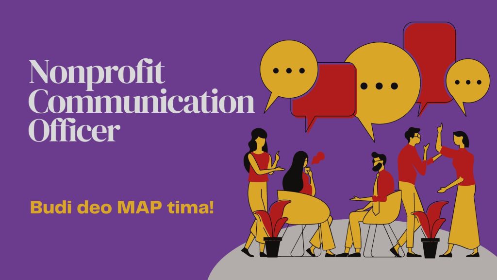 Širimo tim! Prijavi se za poziciju Nonprofit Communication Officer-a