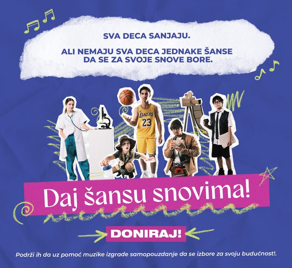 Daj šansu snovima — deca u kostimima svojih budućih zanimanja